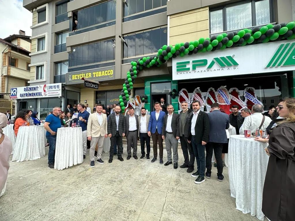 Epa Emlak ve Pazarlama şirketinin açılışını gerçekleştirdik