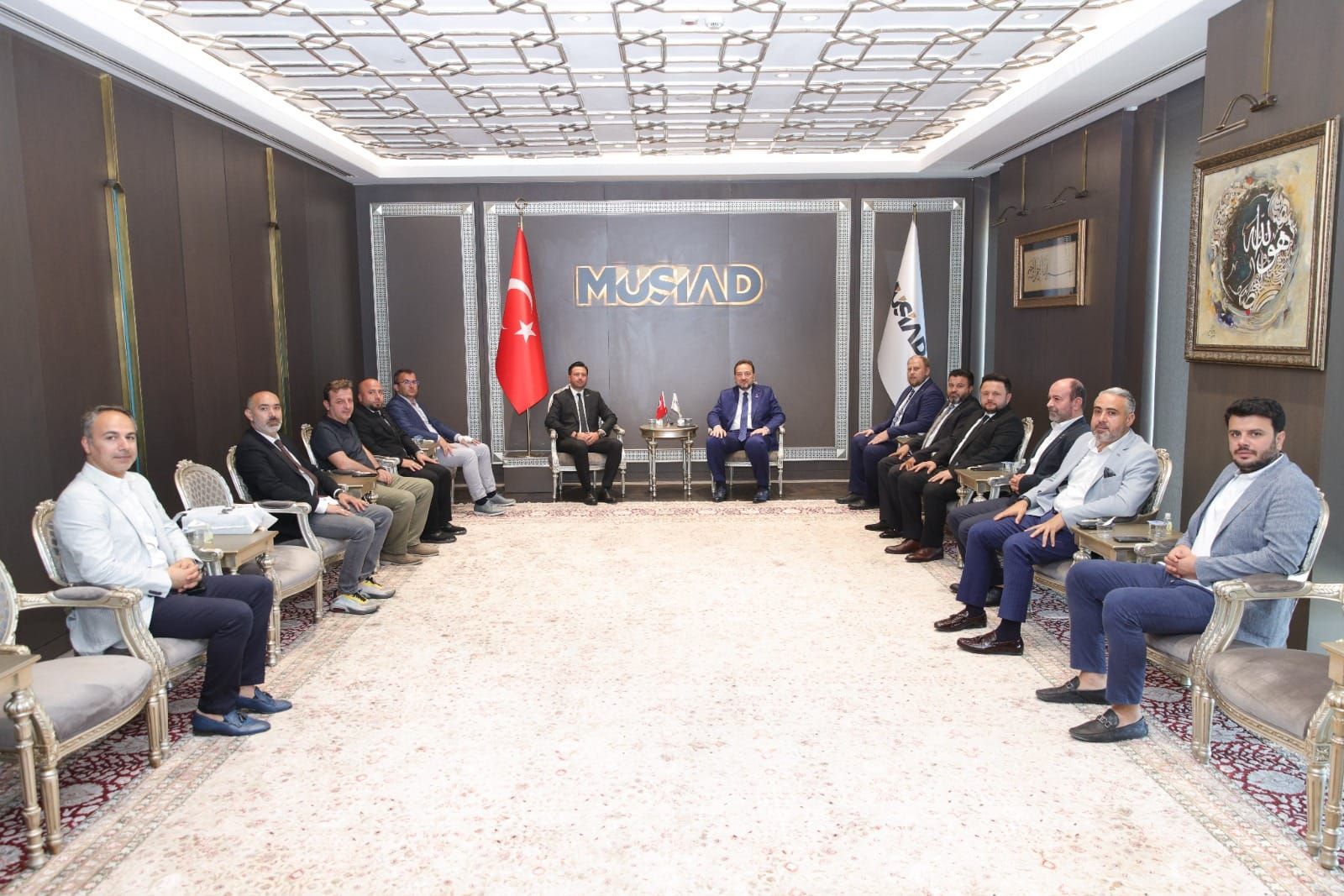 MÜSİAD Genel Merkezi ziyaret ettik