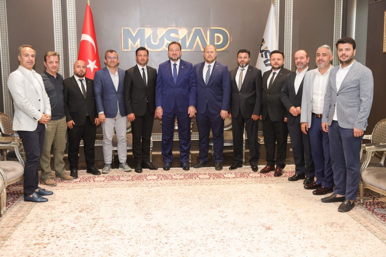 MÜSİAD Genel Merkezi ziyaret ettik