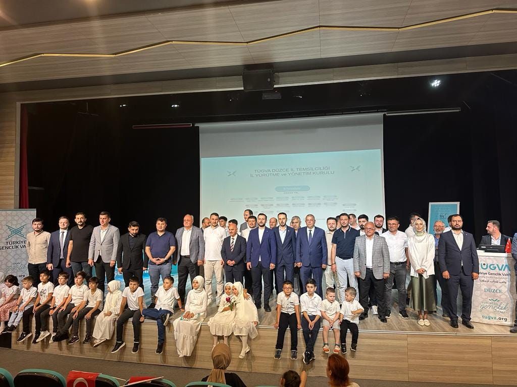 Düzce-TÜGVA 4.Olağan Genel Kurulunu değerli protokolünü gerçekleştirdik 