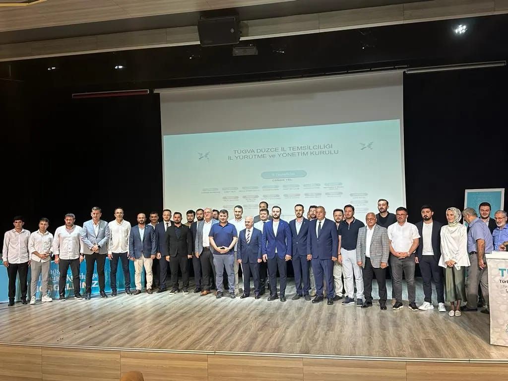 Düzce-TÜGVA 4.Olağan Genel Kurulunu değerli protokolünü gerçekleştirdik 