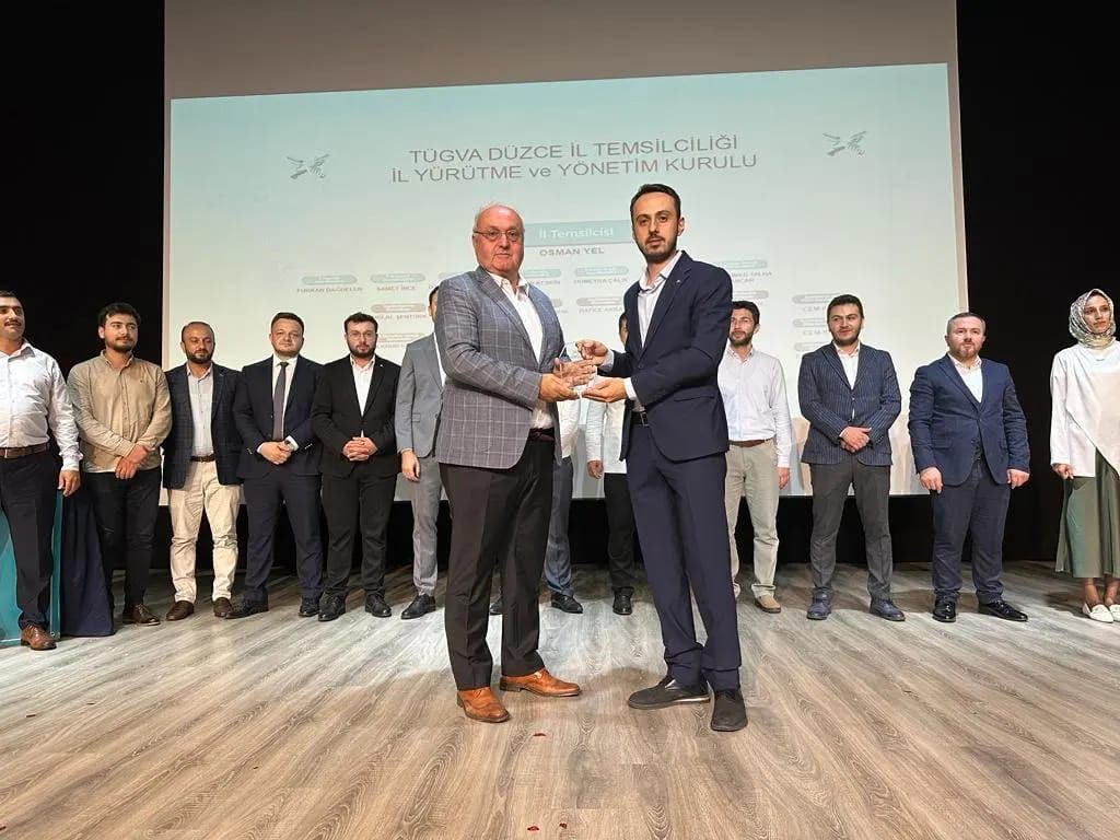Düzce-TÜGVA 4.Olağan Genel Kurulunu değerli protokolünü gerçekleştirdik 