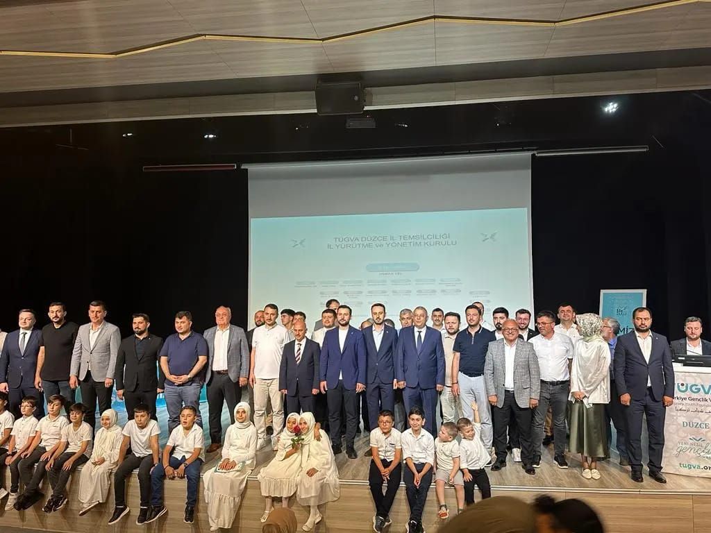 Düzce-TÜGVA 4.Olağan Genel Kurulunu değerli protokolünü gerçekleştirdik 