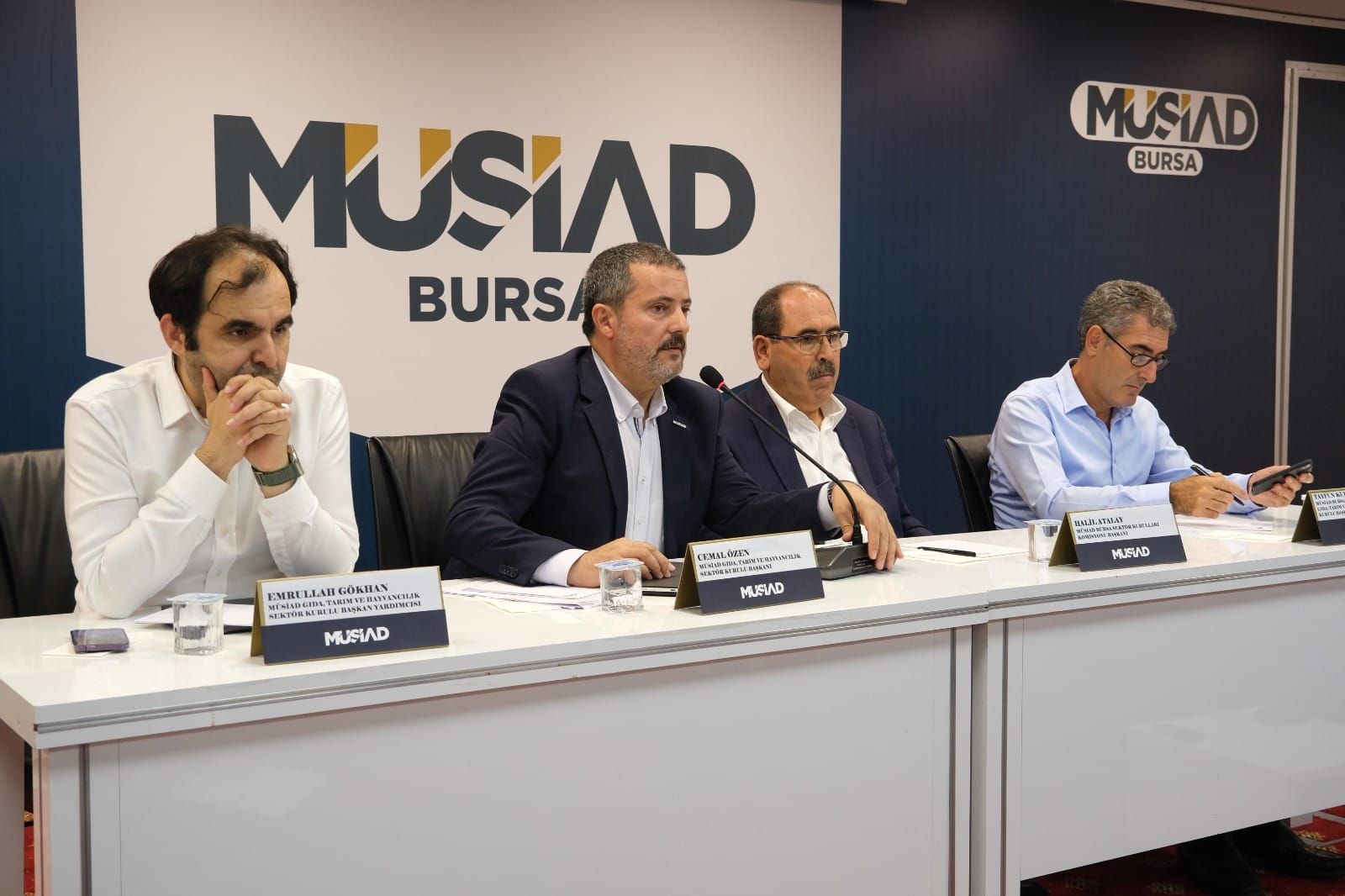 MÜSİAD Bursa Şubemizin düzenlediği Gıda Tarım Hayvancılık Sektör Kurulu İstişare Toplantısına Katılım Sağladık