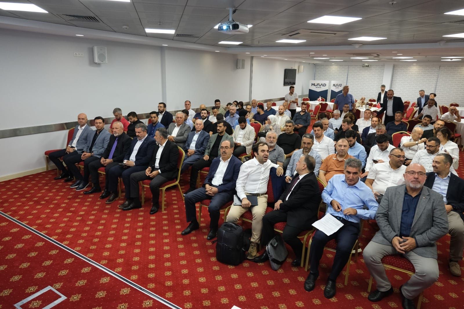 MÜSİAD Bursa Şubemizin düzenlediği Gıda Tarım Hayvancılık Sektör Kurulu İstişare Toplantısına Katılım Sağladık