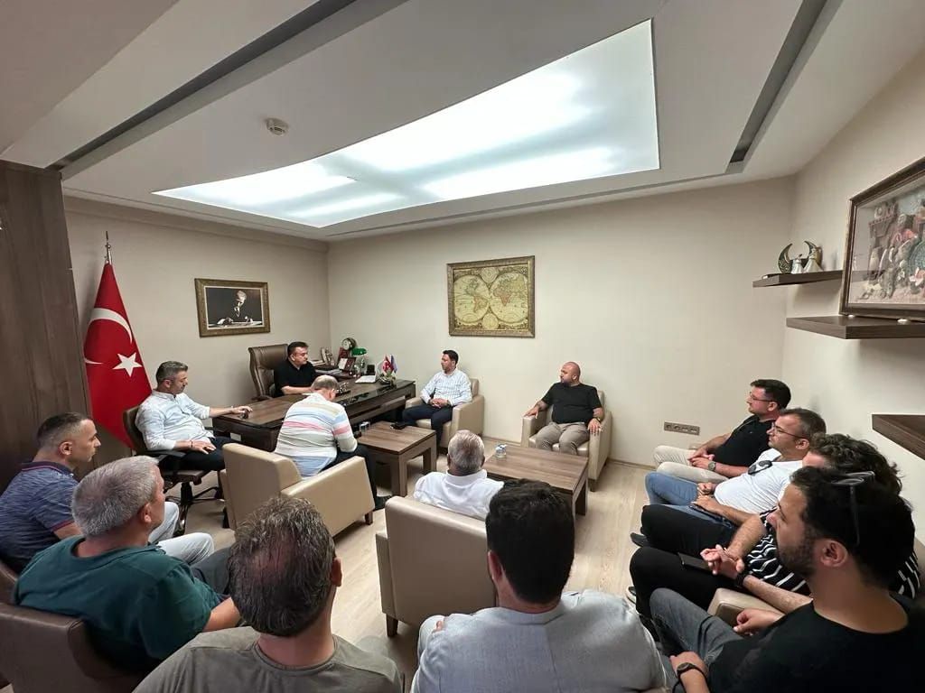 Esnaf ve Sanatkarlar Odası Başkanı Sayın Mustafa KAYIKÇI'yı ziyaret ettik
