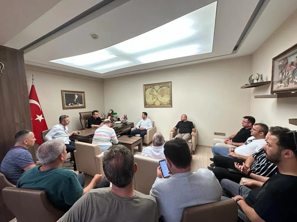 Esnaf ve Sanatkarlar Odası Başkanı Sayın Mustafa KAYIKÇI'yı ziyaret ettik