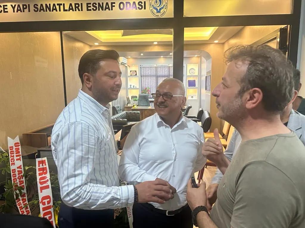 Yapı Sanatları Esnaf Odası Başkanı Sayın Bülent KESER 'i ziyaret ettik