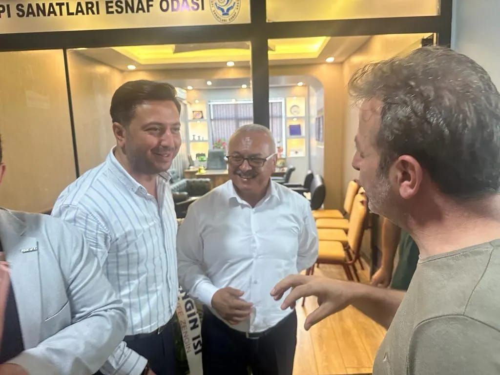 Yapı Sanatları Esnaf Odası Başkanı Sayın Bülent KESER 'i ziyaret ettik