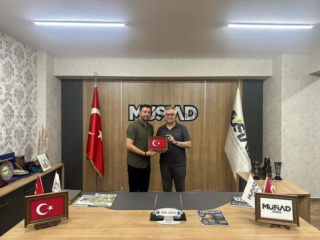 MÜSİAD Genel Merkez ve Karadeniz Ereğli Başkanlarından Derneğimize Ziyaret