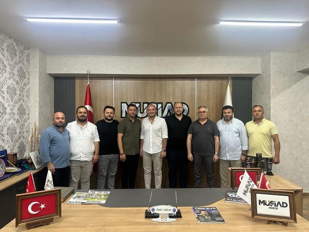 MÜSİAD Genel Merkez ve Karadeniz Ereğli Başkanlarından Derneğimize Ziyaret