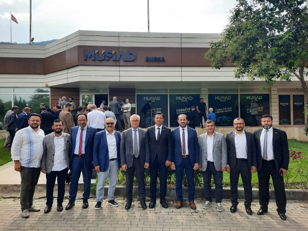 MÜSIAD Bursa şubemizin ev sahipliğinde gerçekleştirilen 1. Bölge Sektör Kurulu Başkanları İstişare Toplantısını Gerçekleştirdik 
