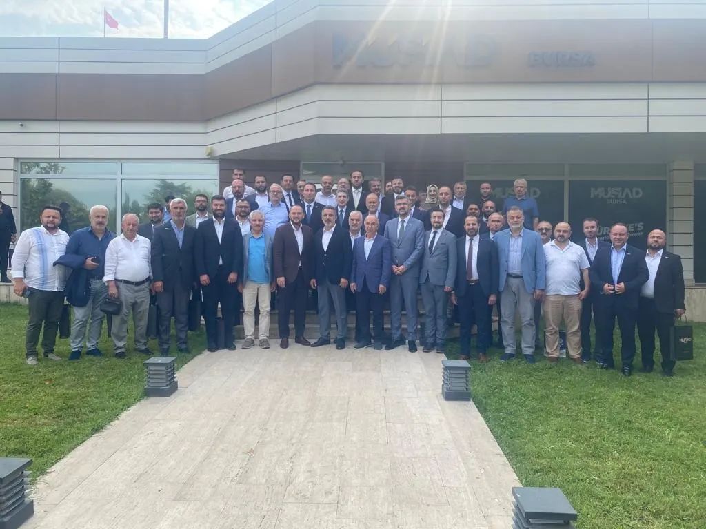 MÜSIAD Bursa şubemizin ev sahipliğinde gerçekleştirilen 1. Bölge Sektör Kurulu Başkanları İstişare Toplantısını Gerçekleştirdik 