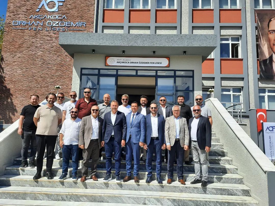 Akçakoca Orhan Özdemir Fen Lisesinin  açılışını gerçekleştirdik