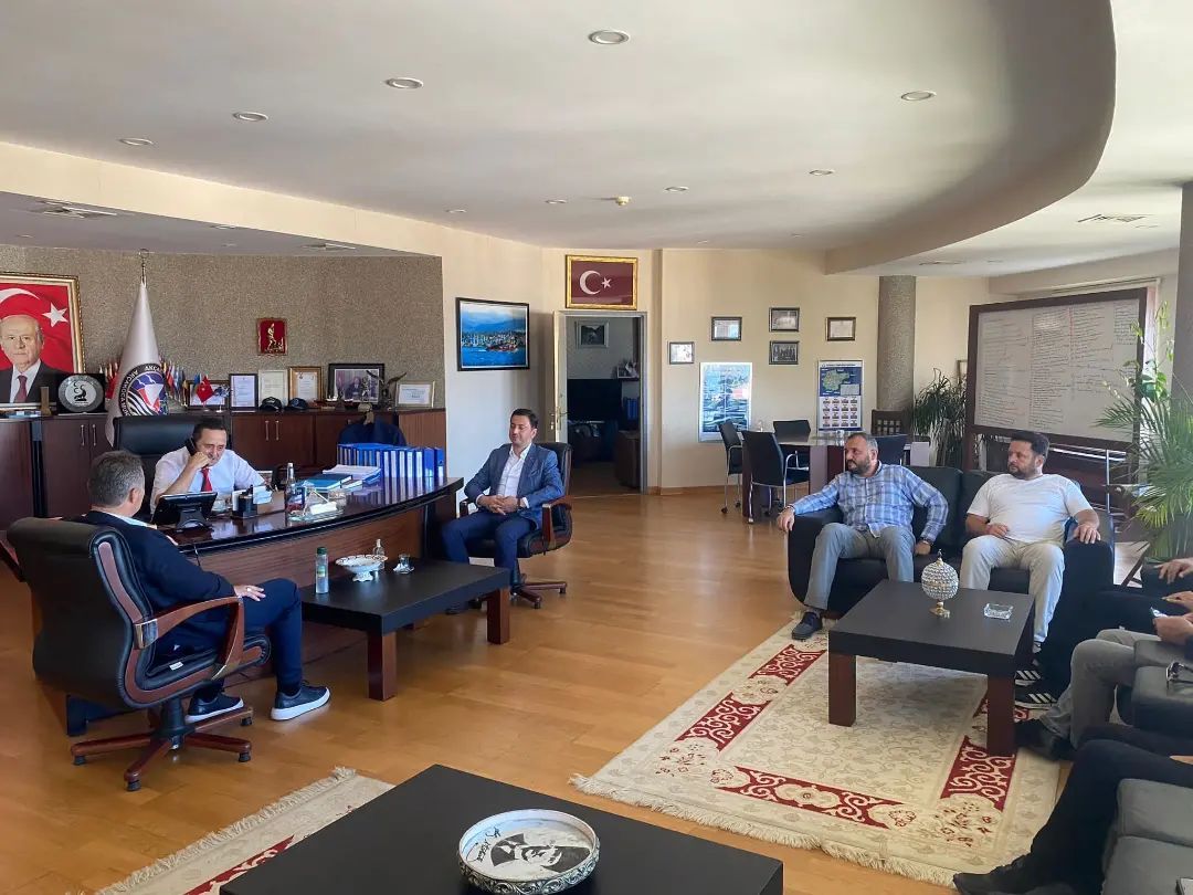 Akçakoca Belediye Başkanı Sayın Mehmet Okan YANMAZ 'ı ziyaret ettik