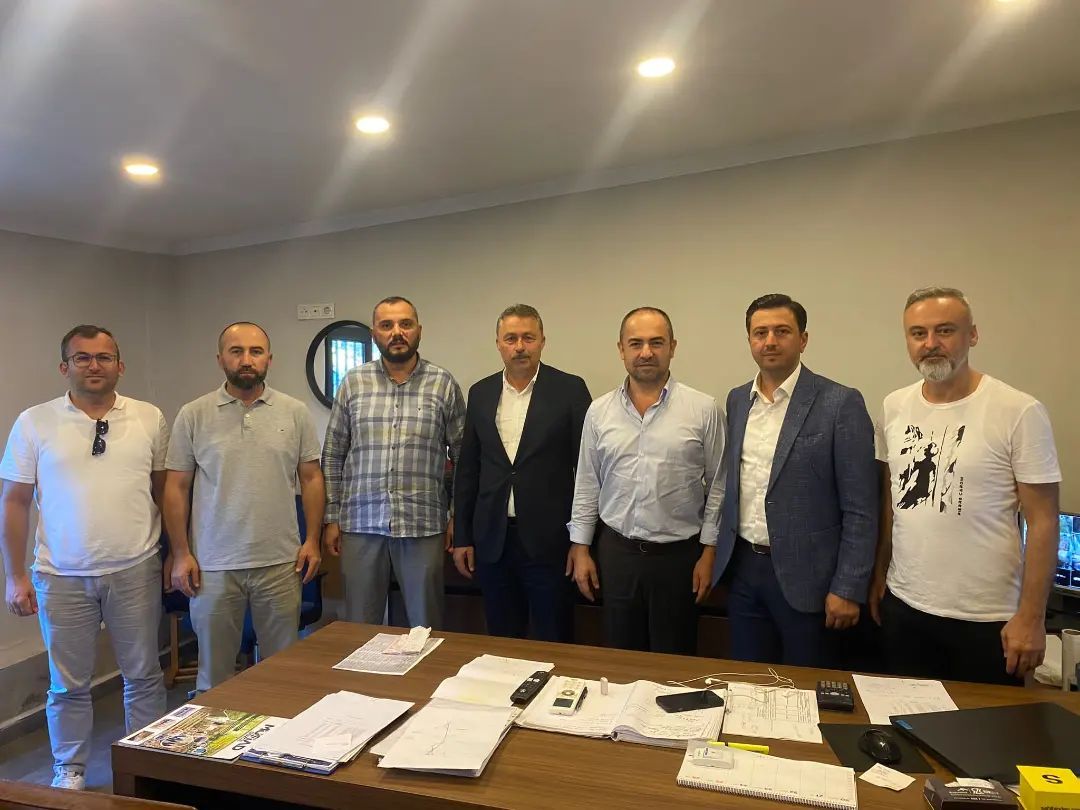 Üyemiz Aktez Yapı Sayın Dergah AKÇA'yı ziyaret ettik