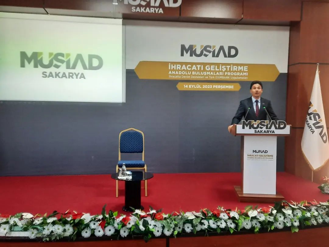 MÜSİAD Sakarya'da İhracatı Geliştirme Anadolu Buluşmaları Gerçekleştirildi