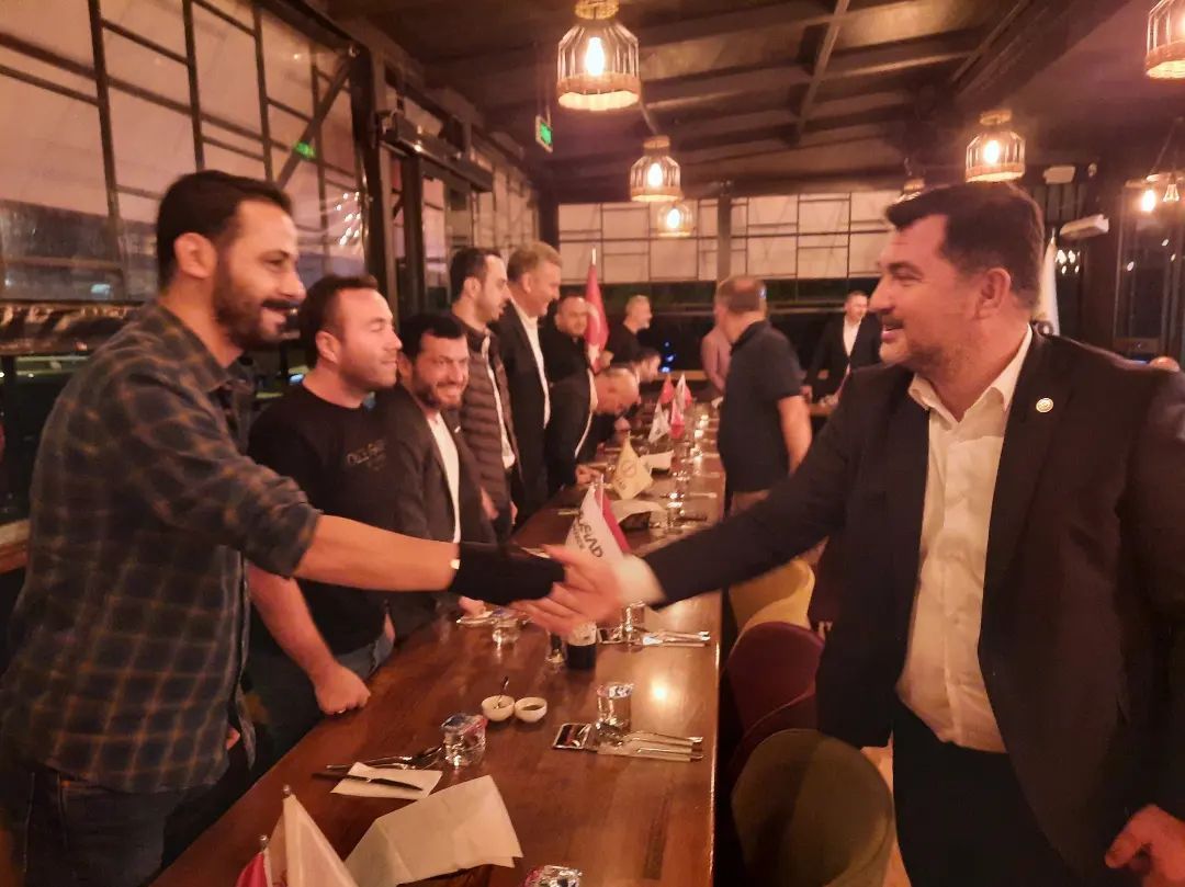 Üyelerimiz ile birlikte dost meclisi toplantımızı