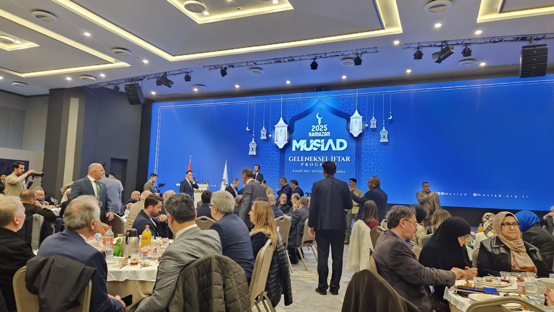 Geleneksel MÜSİAD İftar programına katılım sağladık