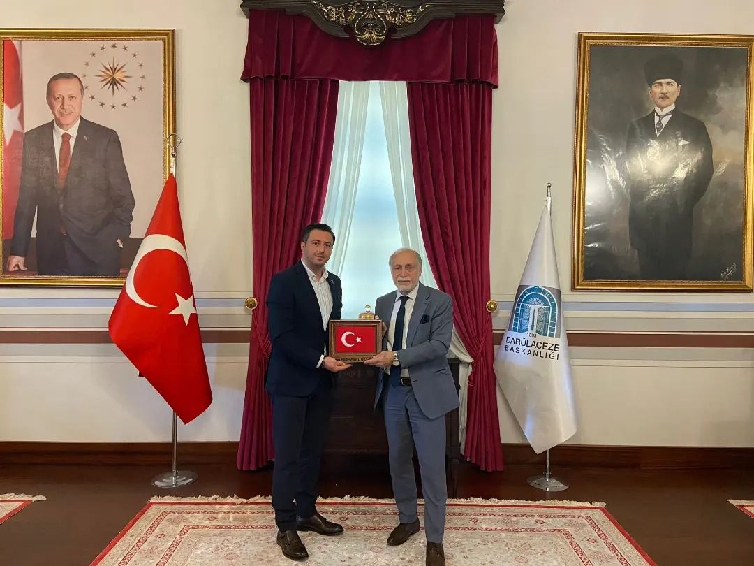 Cumhurbaşkanı Danışmanı-Darülaceze Başkanı Sn.Hamza CEBECİ' yi ziyaret ettik