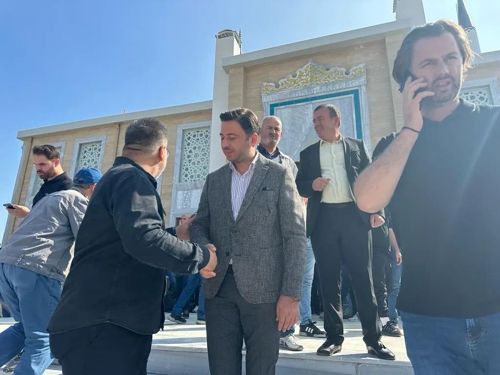  Düzce Üniversitesi İlahiyat Fakültesi Camii'nin  açılış törenine katılım sağladık
