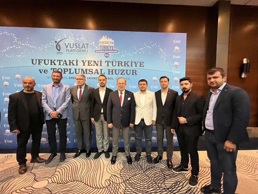 Ufuktaki  Yeni Türkiye ve Toplumsal Huzur  programına katılım sağladık