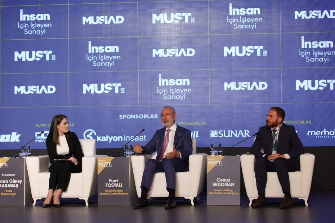 MÜSİAD Sanayi ve Teknoloji Zirvesi MUST'23'te açılışına katılım sağladık. 