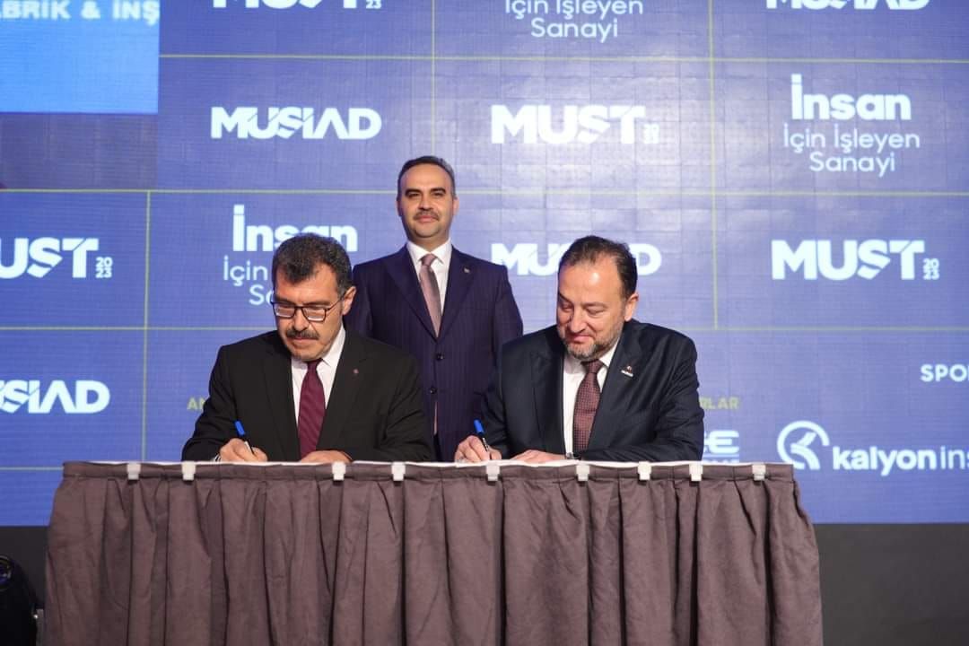 MÜSİAD Sanayi ve Teknoloji Zirvesi MUST'23'te açılışına katılım sağladık. 