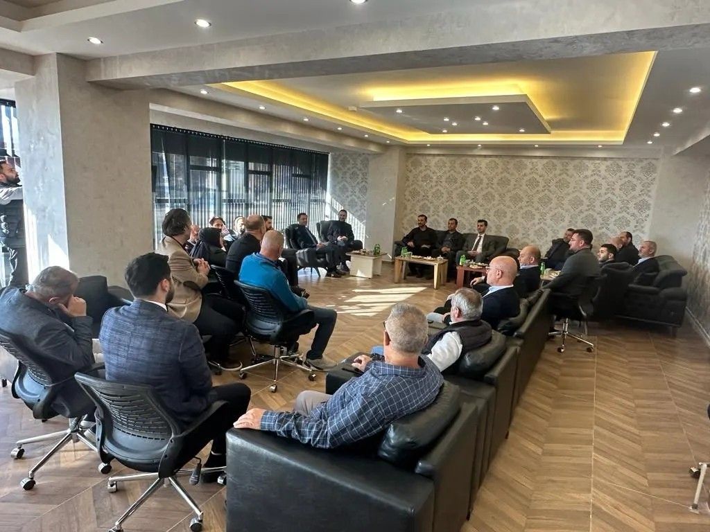 Düzce Ak Parti İl Başkanı Sayın Hasan ŞENGÜLOĞLU ve Yönetim Kurulu Derneğimize ziyarette bulundular